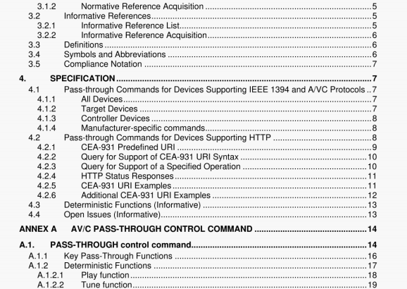 ANSI/CTA-931-C:2007 pdf download